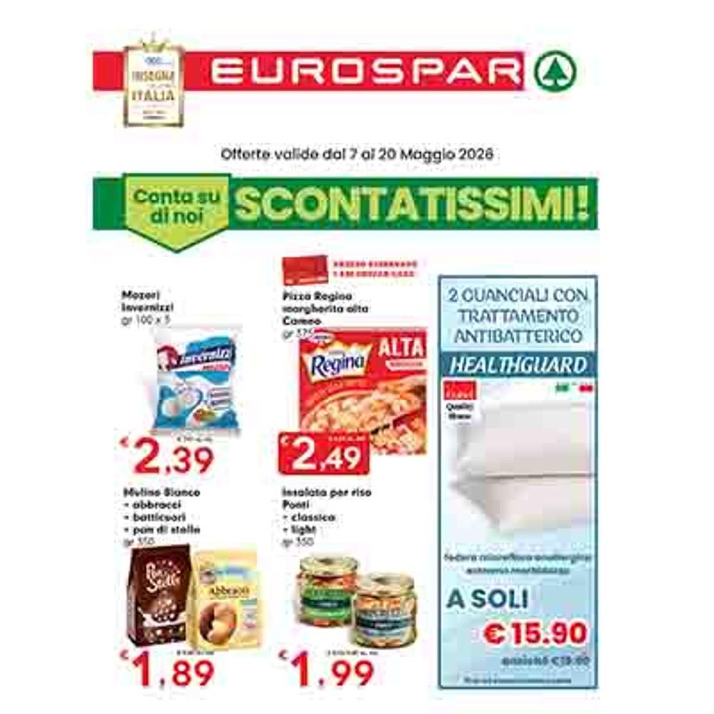 volantino VOLANTINO EUROSPAR 7-20 MAGGIO  dal 2026-05-07 00:00:00 al 2026-05-20 00:00:00