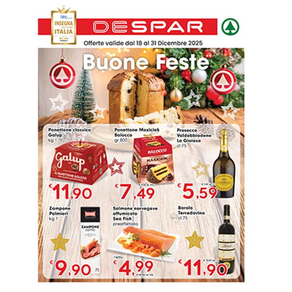 volantino VOLANTINO DESPAR 18 - 31 DICEMBRE  dal 2025-12-18 00:00:00 al 2025-12-31 00:00:00