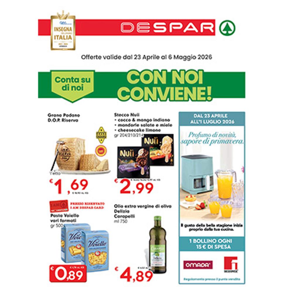 volantino VOLANTINO DESPAR DAL 23 APRILE AL 6 MAGGIO dal 2026-04-23 00:00:00 al 2026-05-06 00:00:00
