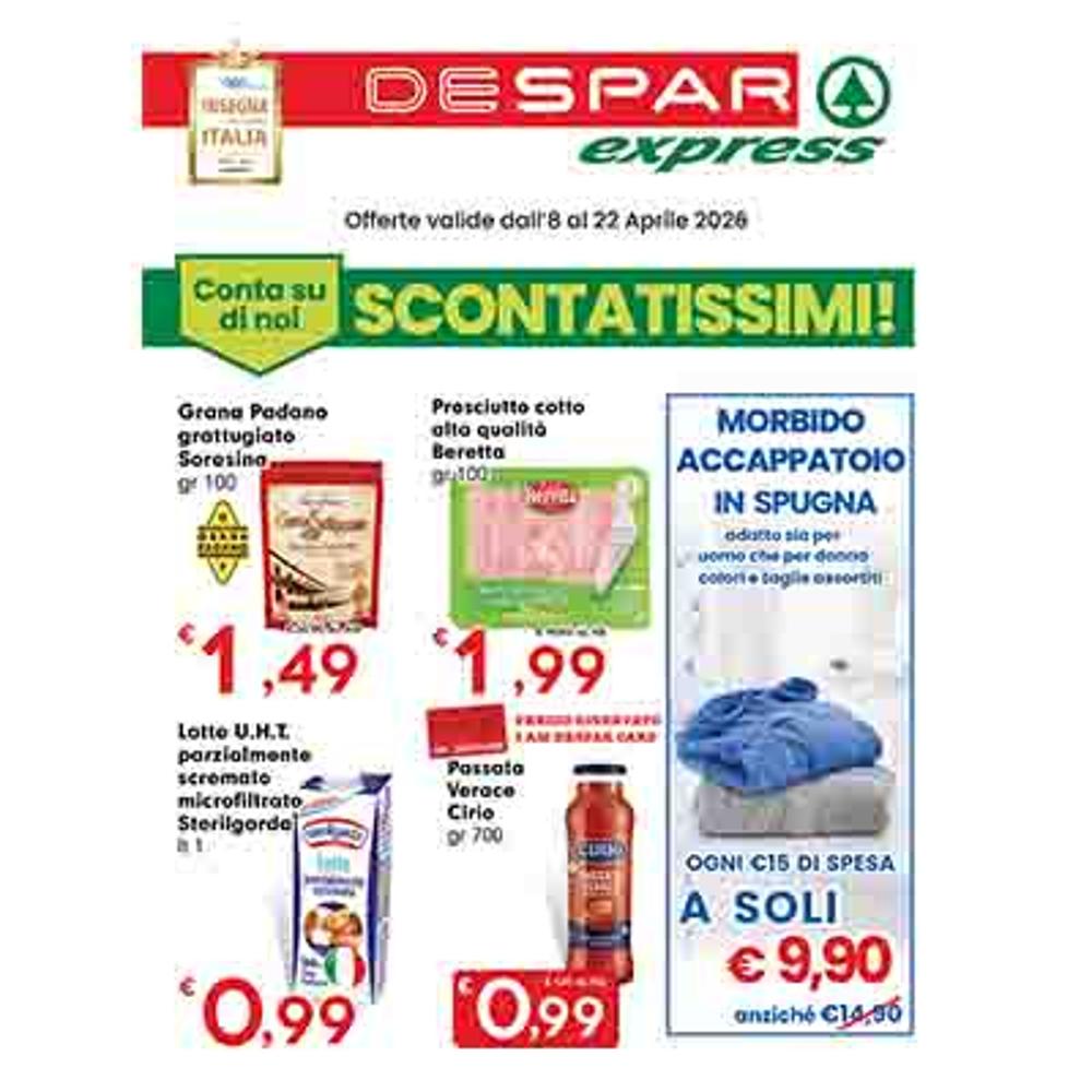 volantino VOLANTINO EXPRESS  8 - 22 APRILE  dal 2026-04-08 00:00:00 al 2026-04-22 00:00:00
