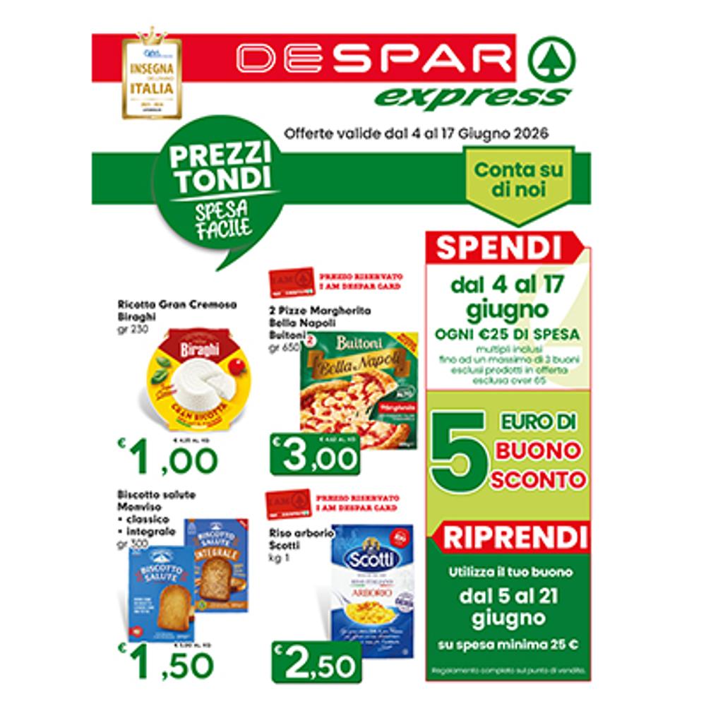 volantino VOLANTINO EXPRESS DAL 4 AL 17 GIUGNO dal 2026-06-04 00:00:00 al 2026-06-17 00:00:00