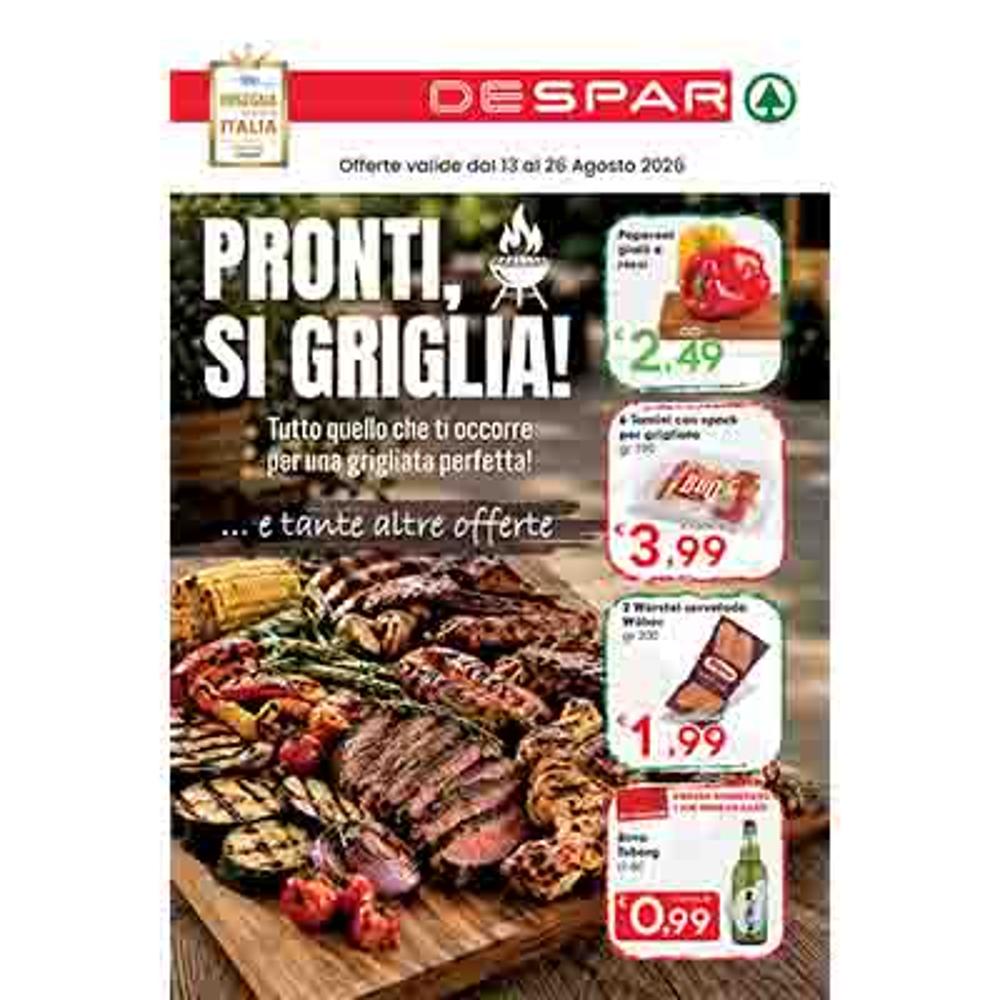 volantino VOLANTINO DESPAR  13-26 AGOSTO dal 2026-08-13 00:00:00 al 2026-08-26 00:00:00