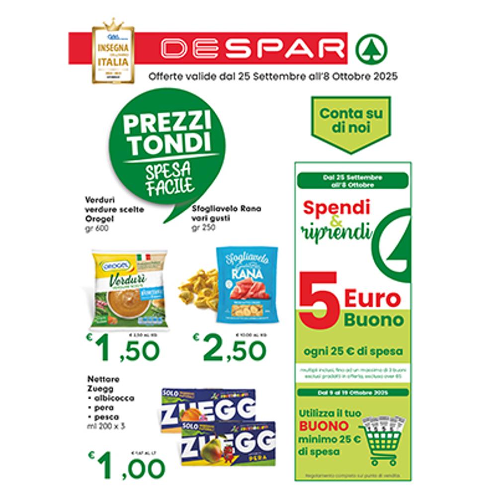 volantino VOLANTINO DESPAR  25 SETTEMBRE - 8 OTTOBRE dal 2025-09-25 12:00:00 al 2025-10-08 12:00:00