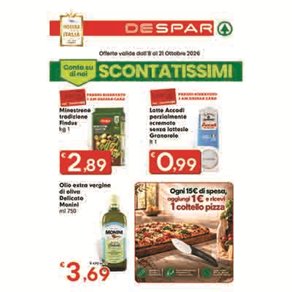 volantino VOLANTINO DESPAR 8 - 21 OTTOBRE dal 2026-10-08 00:00:00 al 2026-10-21 00:00:00