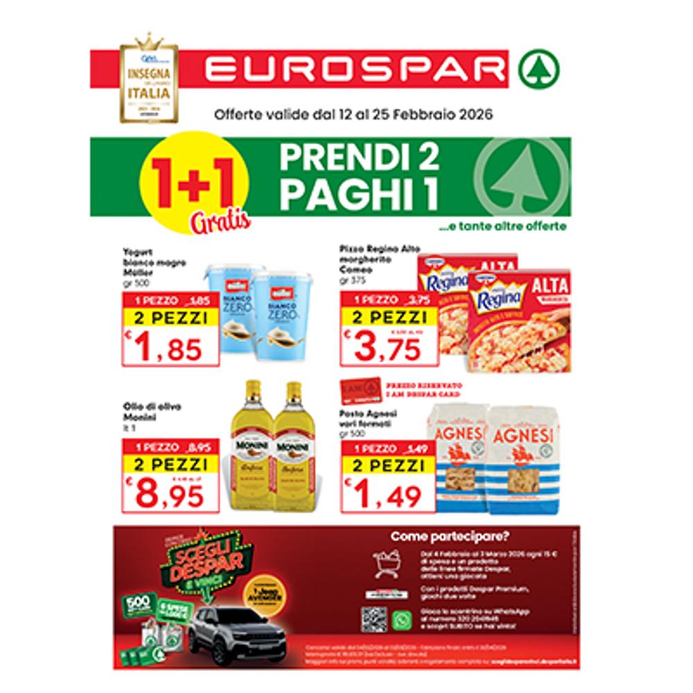 volantino VOLANTINO EUROSPAR 12-25 FEBBRAIO dal 2026-02-12 00:00:00 al 2026-02-25 00:00:00
