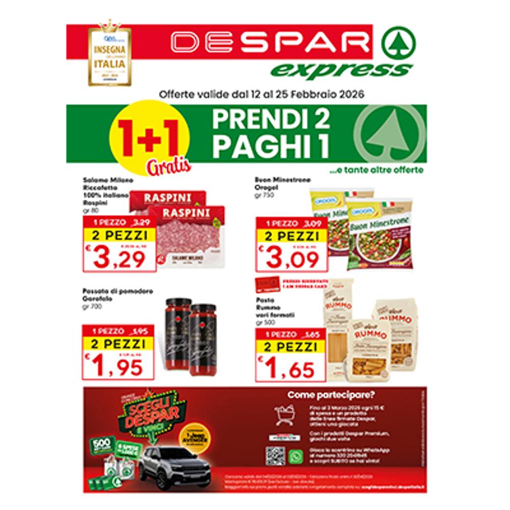volantino VOLANTINO EXPRESS 12-25 FEBBRAIO  dal 2026-02-12 00:00:00 al 2026-02-25 00:00:00