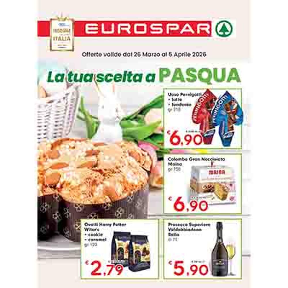 volantino VOLANTINO EUROSPAR 26 MARZO - 5 APRILE  dal 2026-03-26 00:00:00 al 2026-04-05 00:00:00